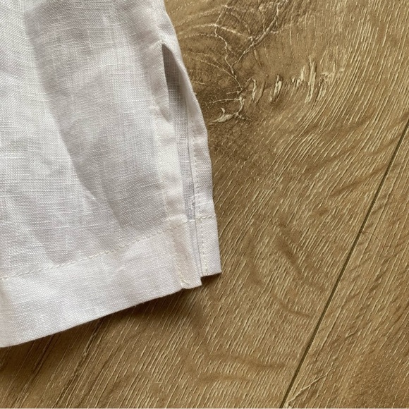 NWT Paul Costelloe linen sleeveless blouse Living Studio  sleeveless tank - Picture 7 of 11